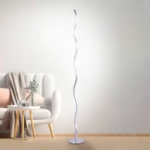 LED-Stehleuchte Wave 3.000K 120cm stahl günstig