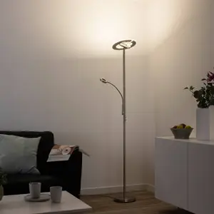 LED-Deckenfluter LOLAsmart Rocco mit Lesearm günstig