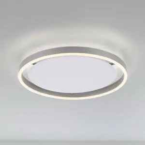 LED-Deckenleuchte Ritus, Ø 39,3 cm, aluminium, step-dim günstig