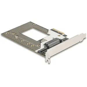Delock PCI Express 4.0 x4 Karte zu 1 x NVMe M.2 Key M 110 mm, Storage Controller