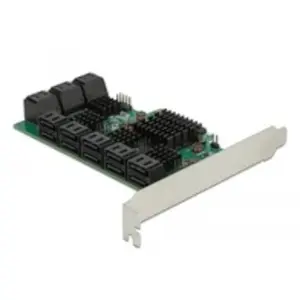 16 Port SATA PCI Express x4 Karte, Controller