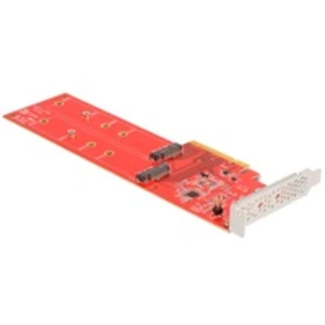 DeLOCK PCI Express x8 Karte auf 2 x intern NVMe M.2 Key M 110 mm, Schn...