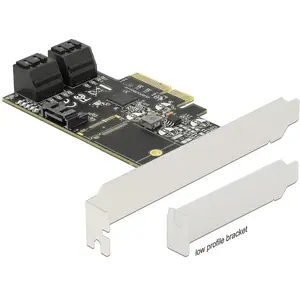 Delock 5 Port SATA PCI Express x4 Karte, Storage Controller
