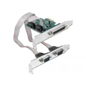 DeLOCK PCI Express Karte zu 2 x Seriell RS-232 + 1 x Parallel IEEE1284...