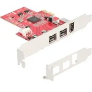 PCIe x1 > 2x FireWire 800 + 1x FireWire 400, Schnittstellenkarte