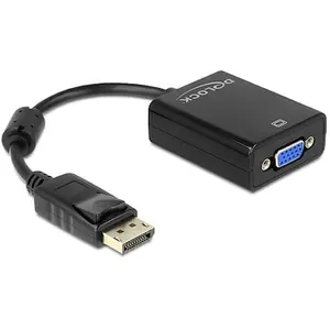 Delock Adapter Displayport Stecker > VGA Buchse schwarz günstig