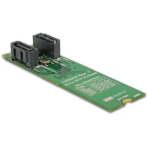 Delock M.2 zu 2xSATA Adapter mit RAID, Storage Controller