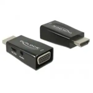 Adapter HDMI-A Stecker > VGA Buchse mit Audio
