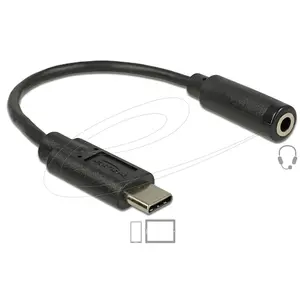 Delock Audio Adapter USB Type-C  Stecker Klinkenbuchse 14 cm