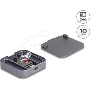 Delock Magnetisches Gehäuse USB Type-C 10 Gbps für 1 x M.2 NVMe oder ... günstig