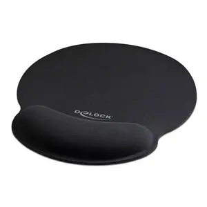 DeLOCK Ergonomisches Mauspad mit Handballenauflage schwarz