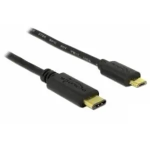 DeLock Kabel USB-C zu USB Micro-B 1m