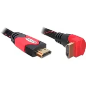 Highspeed HDMI mit Ethernet Kabel gewinkelt