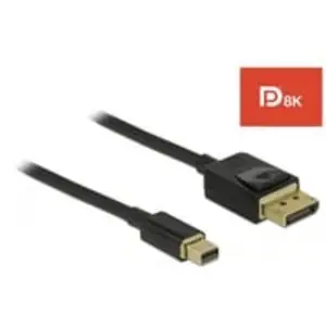 Kabel miniDisplayPort (St) > DisplayPort (St) 8K 60Hz zertifiziert