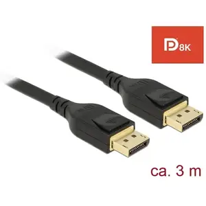 Delock DisplayPort Kabel 8K, 60Hz, 3m
