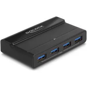 Delock USB 5 Gbps Switch 4 x Gerät und 2 x Host, Switch Box