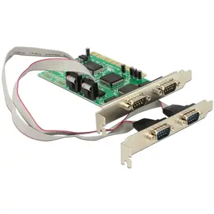 Delock PCI Karte 4x Seriell, Kontrollerkarte