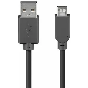 Goobay USB 2.0 Kabel, USB-A Stecker > Micro-USB Stecker