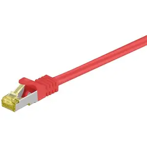 Goobay RJ-45 Patchkabel Cat 6.a S/FTP (PIMF), mit Cat.7 Rohkabel