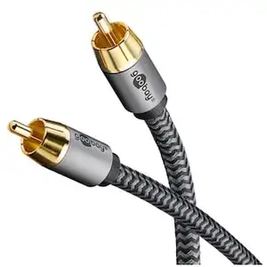 Goobay Plus Mono-Cinchkabel, 2.0 m
