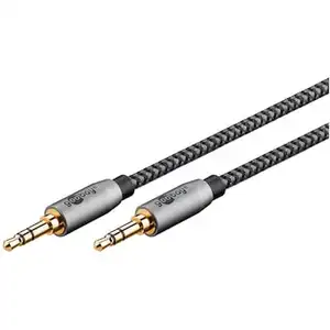 Goobay Plus Audioverbindungskabel 3,5mm Stereo, 2.0m
