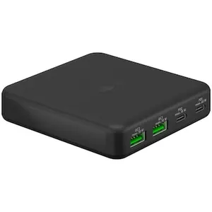 Goobay USB-C PD GaN Multiport-Tischladegerät (65 W) schwarz günstig