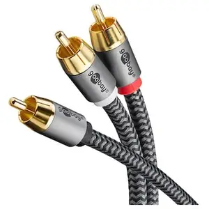 Goobay Plus Cinch Y-Kabel, 3.0 m