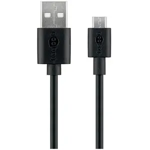 Goobay USB 2.0 Kabel, USB-A Stecker > Micro-USB Stecker