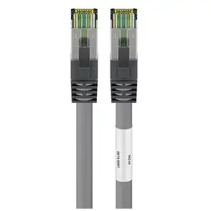 Goobay 15m RJ45 (CAT 6A, 500 MHz) Patchkabel mit CAT 8.1 S/FTP Rohkabe... günstig