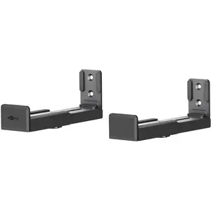 Goobay Soundbar-Wandhalterung Universal (1 Stk., Wandmontage, Nicht beweglich), Lautsprecher Ständer + Wandmontage, Schwarz günstig