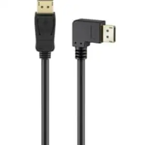 Kabel DisplayPort Stecker 90° > DisplayPort Stecker, 8K / 144Hz