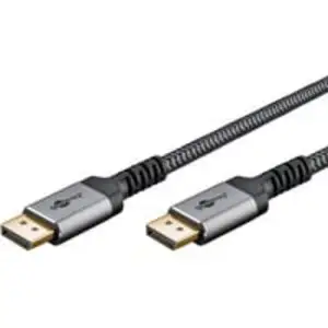 Plus DisplayPort 2.0/2.1 Kabel, 16K @ 60Hz, 80 Gbit/s