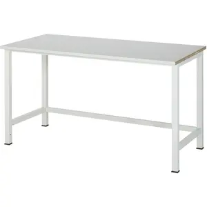 Rau Werktisch Stahlblechbelag-Platte BxTxH 1500x800x825 mm günstig