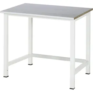 Rau Werktisch Stahlblechbelag-Platte BxTxH 1000x800x825 mm günstig