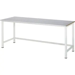 Rau Werktisch Stahlblechbelag-Platte BxTxH 2000x800x825 mm günstig
