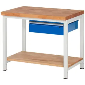 RAU, Werkbank + Arbeitsbock, Werkbank Serie 8001 (100 cm, 70 cm)