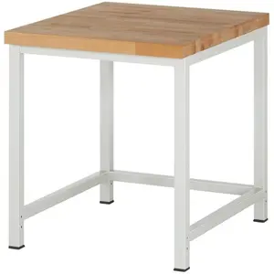 RAU, Werkbank + Arbeitsbock, Werkbank mit Strebe Breite 750 mm (75 cm, 90 cm)