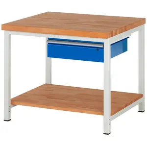 RAU, Werkbank + Arbeitsbock, Werkbank Serie 8001 (100 cm, 90 cm)