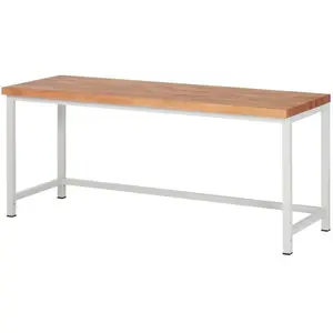 RAU, Werkbank + Arbeitsbock, Werkbank, stabil (200 cm, 70 cm)