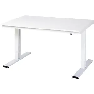 RAU, Werkbank + Arbeitsbock, Arbeitsplatz, höhenverstellbar (150 cm, 100 cm)