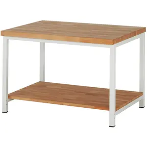 RAU, Werkbank + Arbeitsbock, Werkbank BxTxH 1250x900x840 mm (125 cm, 90 cm)