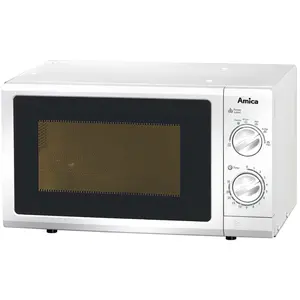 Amica MW 13150 W, 17 l Standmikrowelle, Weiß, unterbaufähig