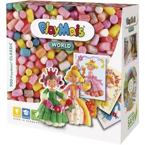 JBM PlayMais Kreativset Playmais WORLD Princess Bastel-Set 900 Teile V...