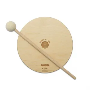 Rohema 61593 - Holztamburin mit Schlägel günstig