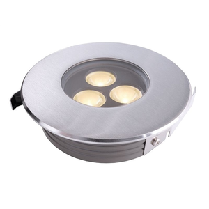 Deko-Light 100111 Bodeneinbauleuchte Flat II WW , Silber