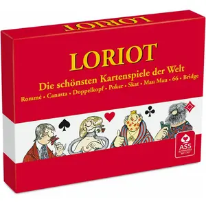 ASS Altenburg 22571007 - Loriot Rommé (Deutsch, 1 - 8 Spieler)