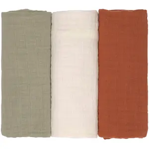 Lässig 3er-Pack Mullwindeln 60x60 cm günstig