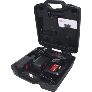 KS TOOLS Akku-Winkelschleifer 7000 U/min mit 2 Akkus und 1 Ladegerät (...