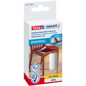 tesa Klettband ON & OFF® UNIVERSAL weiß günstig