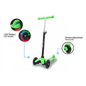 Jamara KickLight Scooter grün günstig